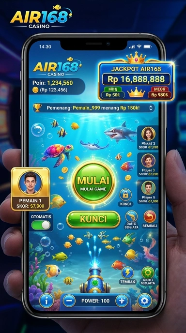 Screenshot proses unduh aplikasi di air168 yang cepat dan efisien.